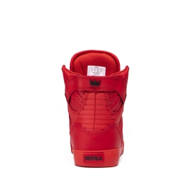 Supra Mens SKYTOP High Top Shoes Red | US-81458